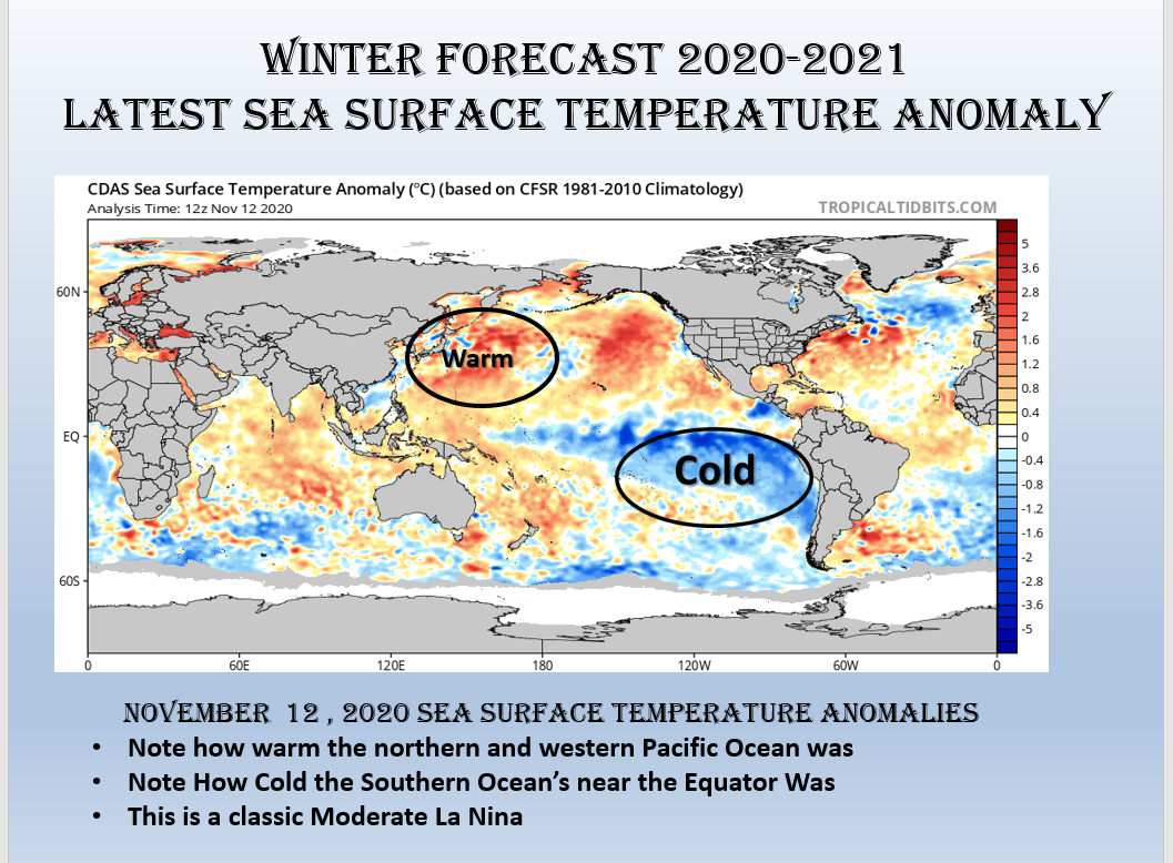 Southwest Michigan Winter Forecast 2020 / 2021